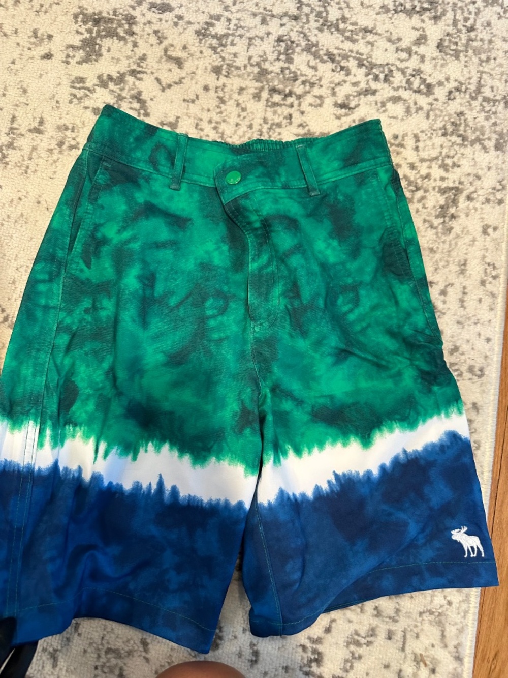 Boys Abercrombie Swim Bundle 🌊 4PC UPF 50 Shirts + Trunks (13/14) - Picture 10 of 11
